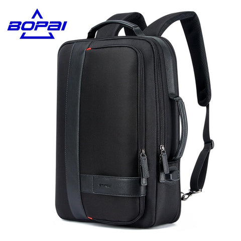 BOPAI Business Men's Backpack Black