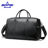 BOPAI 2018 Leather Travel Bag
