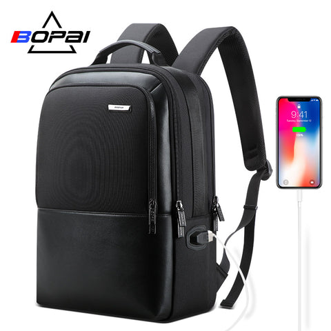 2019 BOPAI Business Backpack 15.6inch bagpack For Men